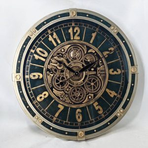İTHAL METAL ÇARKLI DUVAR SAATİ 70 CM 1. KALİTE